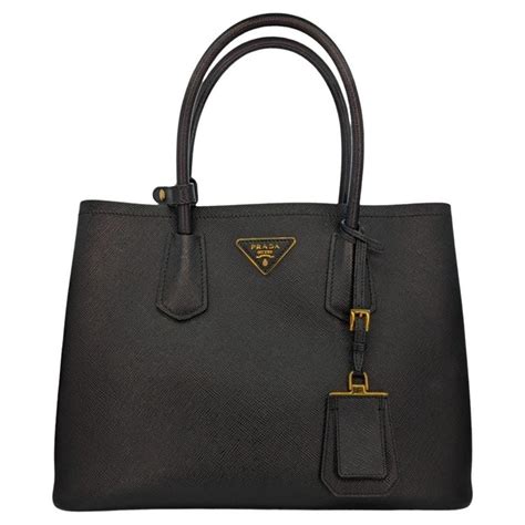 prada saffiano cuir double bag medium price|prada saffiano bags for sale.